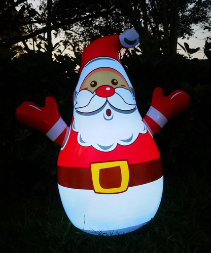 - Vaso Inflable Led De 80 Cm Con Brillo Teledirigido