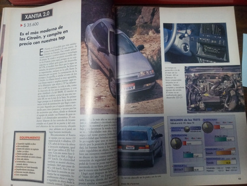 Revista Parabrisas 195 1995 Citroen Xantia 2.0 Leer Bien