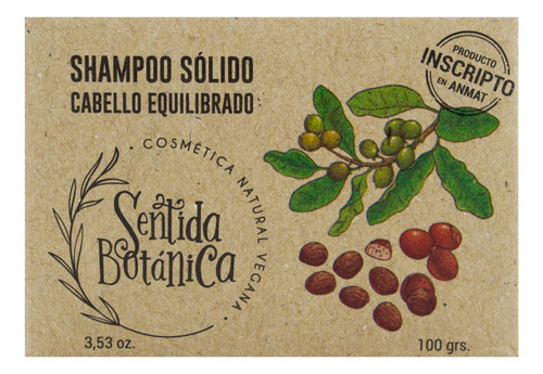 Sentida Botánica Kit X2 Shampoo Solido Equilibrado Vegano