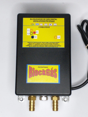 Bloqueador De Gas Para Fogões Etc. Blockgás Digital Wifi/voz