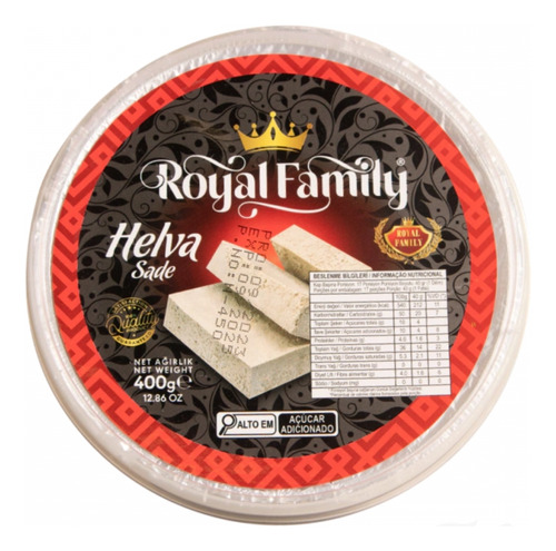 Halawi Doce Tradicional Árabe Importado 400g Halva
