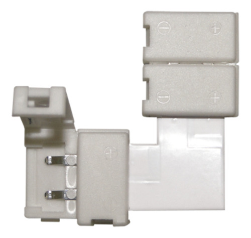 Conector L Esquina Para Tiras Led 2 Contactos Tbcin Luz Nol-2-s