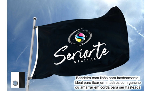 Bandeira Brasil Flamengo Mesclada 100x145cm | Parcelamento sem juros