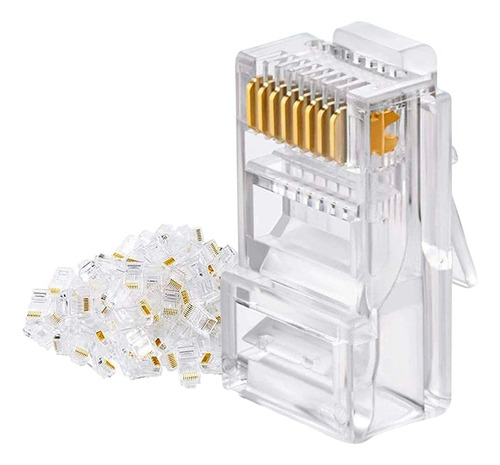 Conectores Rj45 Para Cable De Red Utp Cat-5e Pack 20u