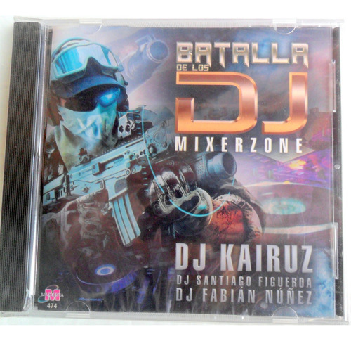 Batalla De Los Dj Mixerzone : Dj Kairuz * Cd Nuevo En Stoc