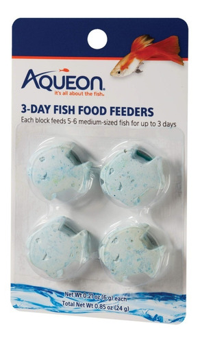 Alimento Pastillas Peces De Fondo Aqueon 85 Grs X 4 Blister 