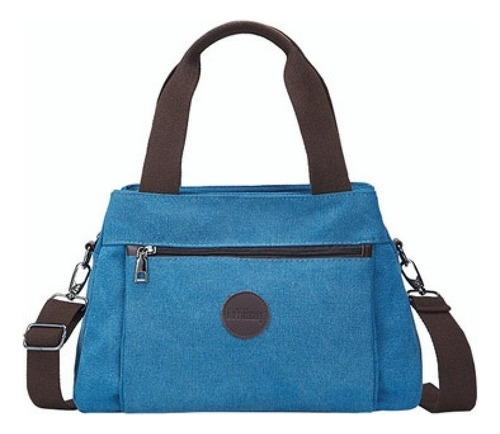 Bolso De Lona De Gran Capacidad For Mujer De Moda Urbana