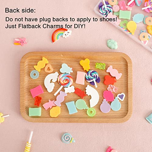 120 Piezas Slime Charms Cute Set Resin Charms Mixed Can...