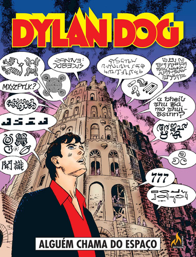 Dylan Dog - volume 07: Alguém chama do espaço, de Sclavi, Tiziano. Editora Edições Mythos Eireli, capa mole em português, 2019