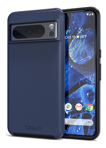 Funda Para Google Pixel 8 Pro Navy Dual Guard (dual Layer)