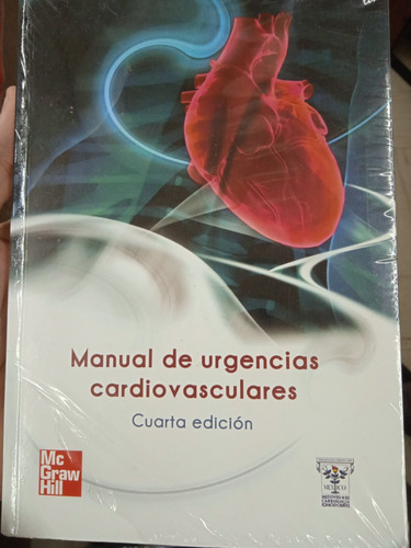 Manual De Urgencias Cardiovasculares 4ta Edición (tapa Dura)