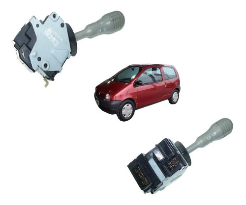 Comando Llave Luces Giro Bocina Renault Twingo Gris / Negra