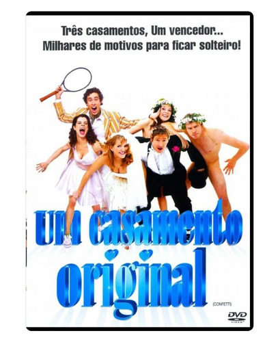 Dvd - Um Casamento Original - Quero Ser Solteiro - Lacrado!