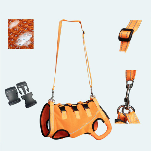 Arnés Para Perros Con Soporte De Elevación, Xl Naranja