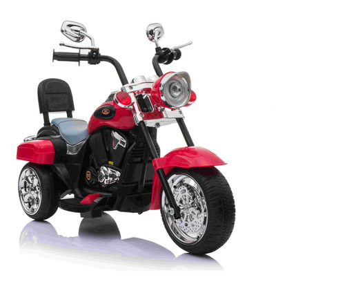 Moto Eléctrica Infantil A Batería Roja Cm-shj61501