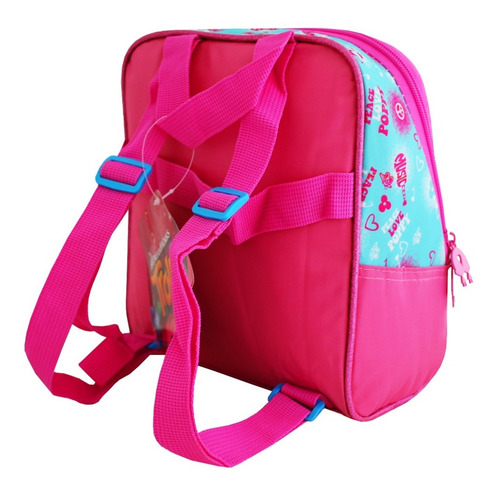 Imagem 8 de 10 de Kit Escolar Mochila Tr2238k + Estojo + Lancheira Trolls Clio