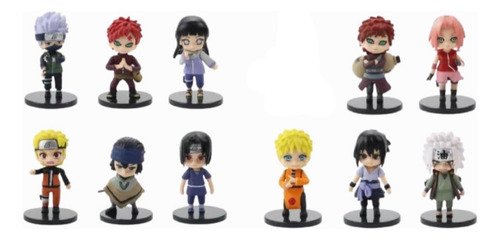 Set Figuras Naruto Anime 