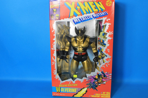 Wolverine Metallic Mutants X-men 10 Pulgadas Toybiz 1994