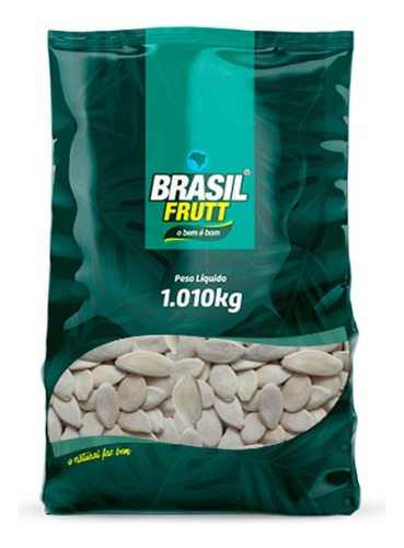 Semente Abóbora Torrada Salgada Com Casca 1 Kg Brasil Frutt