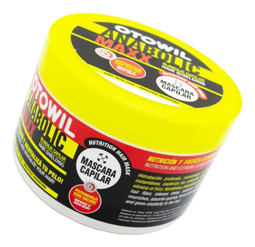 Otowil Anabolic Máscara Nutritiva Reparación Antifrizz 250g