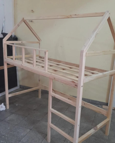 Cama Puente Montessori 1 Plaza Pino