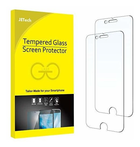 Protector Pantalla Para iPhone 8 Plus 7 5.5 Pelicula Vidrio