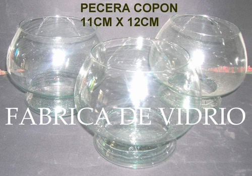 Copon De Vidrio, Peceras Y Globos, Decoracion, Oferta X3u