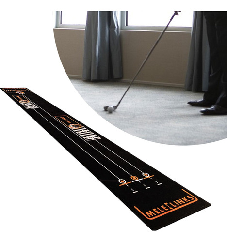 Alfombrilla De Golf Para Practicar Putting 3,6 X 0,4 M