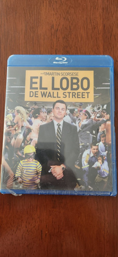 Película El Lobo De Wall Street Blueray Original Sellada