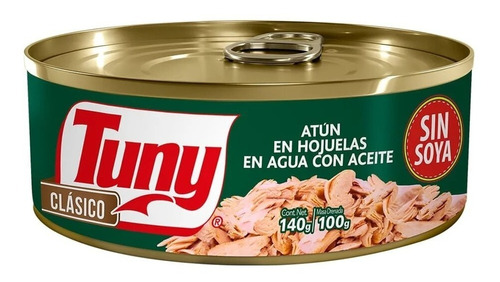 Atún Tuny Aleta Amarilla En Aceite 140 Grs.