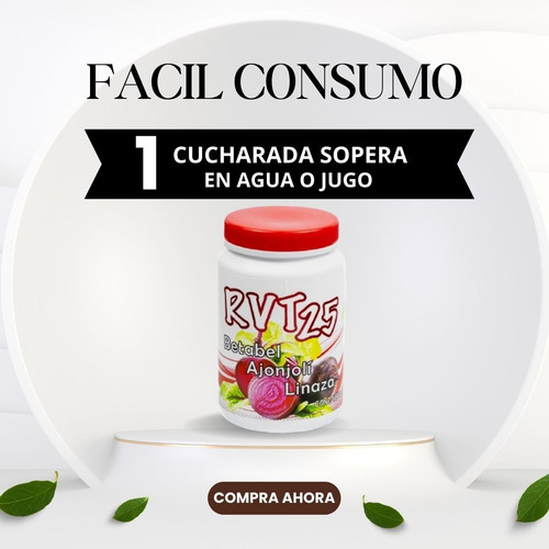 Polvo De Betabel, Ciruela, Almendra, Linaza, Ajonjolí