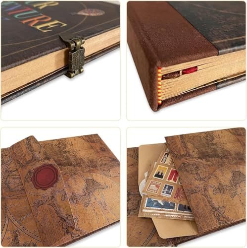 Libro De Aventuras De 148 Páginas Diy Hecho A Mano Con Diseñ