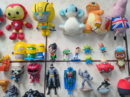 Lote De Juguetes, Figuras Y Peluches-funko Pop Marvel Tmnt (Usado)