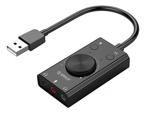 Imagen 5 de 6 de Adaptador De Auriculares Con Tarjeta De Sonido Trs/trrs Y Co