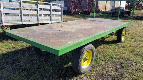 Zorra Agrícola 4 Ruedas Tráiler, Remolque