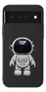 Capa Para Google Pixel 6 Pro 6a Com Suporte Para Astronauta