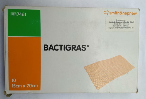 Bactigras 15cmx20cm Caja 10 Parches