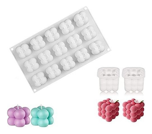 Molde - 3d Cube Cake Mold,silicone Mold For Baking Choc