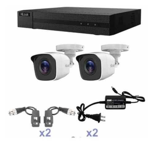 Kit Turbohd 720p / Dvr 4 Canales / 2 Cámaras Bala Ext E Int.