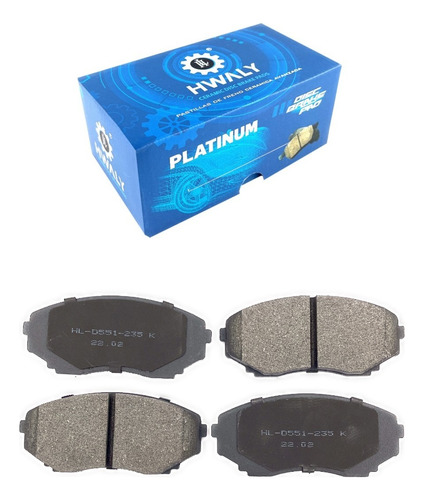 Pastillas De Freno Delantera Mazda Mpv 2.3 2002 - 2006