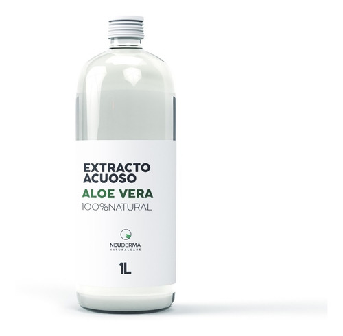 Extracto Acuoso De Aloe Vera 1x Litro 100% Natural