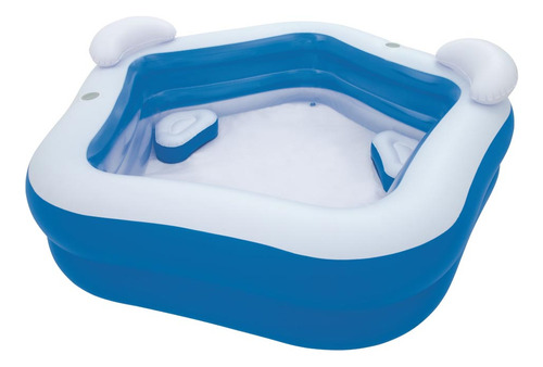 Piscina Inflável Bestway 54153 575L azul e branca caixa