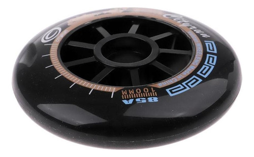 L Ruedas De Patines De Ruedas Para Negro07 100 Mm Negro07