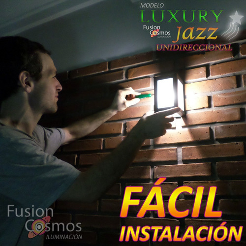 Difusor Farol Exterior Pared Jardin Efecto Combinado Pack X8