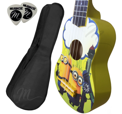 Ukelele Soprano Diseño Calidad Superior Musikoz