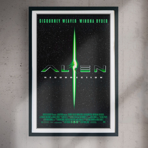 Cuadro 60x40 Peliculas - Alien Resurrection - Poster Movie