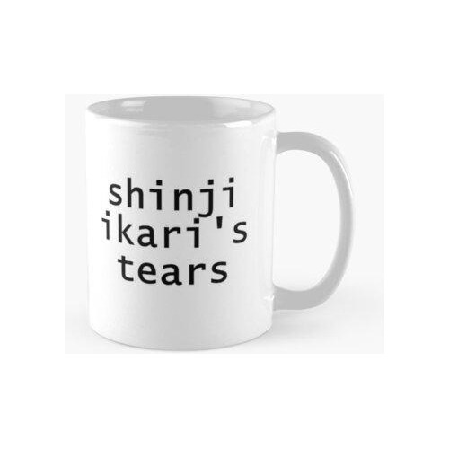 Taza Las Lágrimas De Shinji Ikari Calidad Premium