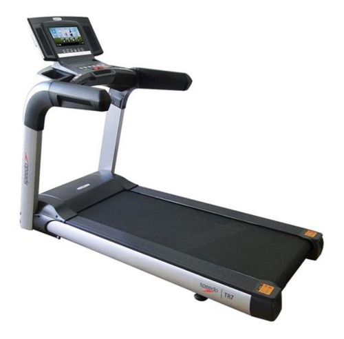 Esteira elétrica Speedo TR7+ 127V cor preto e cinza