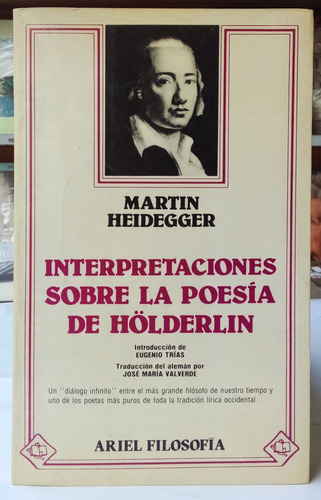 Interpretaciones Sobre La Poesía De Hölderlin - Heidegger