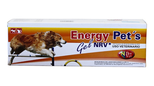 Norvet Energy Pet's Gel Nrv Para Perros Y Gatos 150g. 